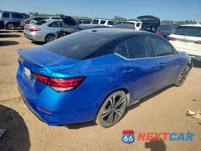 Trzecie zdjęcie samochodu z tyłu: 2023 NISSAN SENTRA SR VIN:3N1AB8DV1PY222312 - miniatura