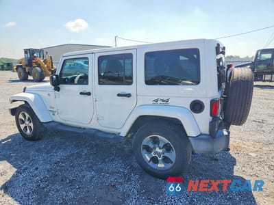 Drugie zdjęcie samochodu z przodu: 2017 JEEP WRANGLER UNLIMITED SAHARA VIN:1C4BJWEG7HL594174 - miniatura
