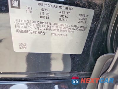 Zdjęcie 13 z 13 samochodu: 2010 CADILLAC CTS VIN:1G6DA5EG9A0120529 - miniatura