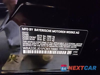 Zdjęcie 12 z 12 samochodu: 2023 BMW 760 XI VIN:WBA33EJ01PCN17880 - miniatura