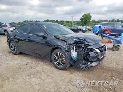 Czwarte zdjęcie samochodu z boku: 2022 NISSAN SENTRA SV VIN:3N1AB8CV1NY212622 - miniatura