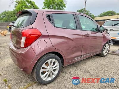 Trzecie zdjęcie samochodu z tyłu: 2019 CHEVROLET SPARK 1LT VIN:KL8CD6SA2KC757471 - miniatura