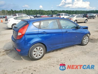 Trzecie zdjęcie samochodu z tyłu: 2017 HYUNDAI ACCENT SE VIN:KMHCT5AE2HU313031 - miniatura