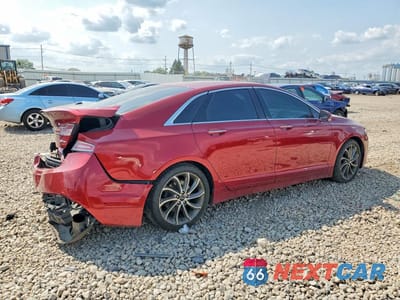Trzecie zdjęcie samochodu z tyłu: 2017 LINCOLN MKZ RESERVE VIN:3LN6L5FC4HR664163 - miniatura