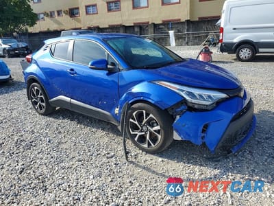 Czwarte zdjęcie samochodu z boku: 2021 TOYOTA C-HR XLE VIN:JTNKHMBX1M1118735 - miniatura