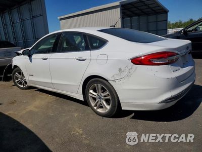 Drugie zdjęcie samochodu z przodu: 2018 FORD FUSION S HYBRID VIN:3FA6P0UU1JR177800 - miniatura