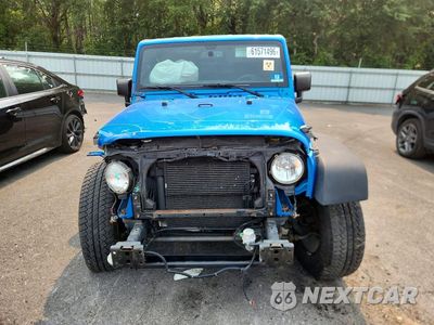 Piąte zdjęcie samochodu w środku: 2016 JEEP WRANGLER UNLIMITED SPORT VIN:1C4BJWDG2GL131925 - miniatura