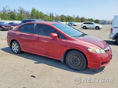 Czwarte zdjęcie samochodu z boku: 2009 HONDA CIVIC LX VIN:2HGFA16529H529864 - miniatura