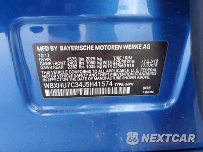 Zdjęcie 13 z 13 samochodu: 2018 BMW X1 SDRIVE28I VIN:WBXHU7C34J5H41574 - miniatura