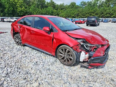 Czwarte zdjęcie samochodu z boku: 2021 TOYOTA COROLLA XSE VIN:JTDT4MCE5MJ056967 - miniatura