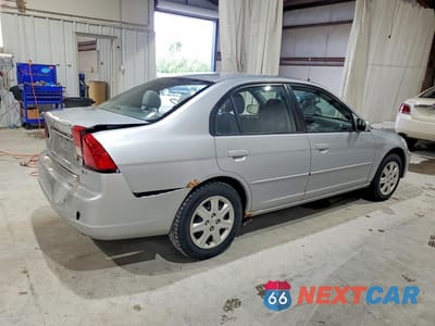 Trzecie zdjęcie samochodu z tyłu: 2003 HONDA CIVIC EX VIN:2HGES26803H524047 - miniatura