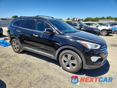 Czwarte zdjęcie samochodu z boku: 2014 HYUNDAI SANTA FE GLS VIN:KM8SN4HF4EU051748 - miniatura