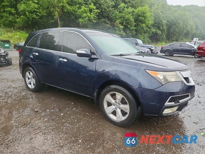 Czwarte zdjęcie samochodu z boku: 2011 ACURA MDX VIN:2HNYD2H20BH505988 - miniatura
