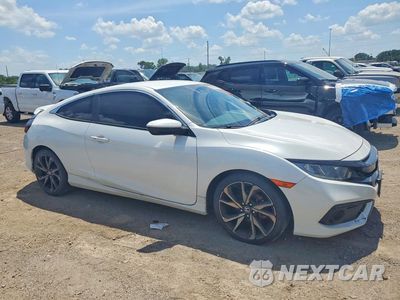 Czwarte zdjęcie samochodu z boku: 2019 HONDA CIVIC SPORT VIN:2HGFC4B84KH310518 - miniatura