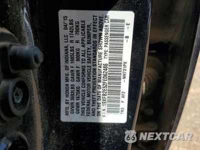 Zdjęcie 12 z 12 samochodu: 2015 HONDA CIVIC LX VIN:19XFB2E52FE062486 - miniatura
