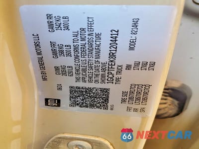 Zdjęcie 12 z 12 samochodu: 2024 CHEVROLET COLORADO ZR2 VIN:1GCPTFEK8R1204412 - miniatura
