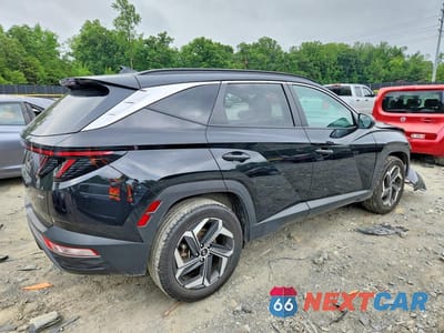 Trzecie zdjęcie samochodu z tyłu: 2024 HYUNDAI TUCSON SEL VIN:5NMJFCDE6RH366309 - miniatura