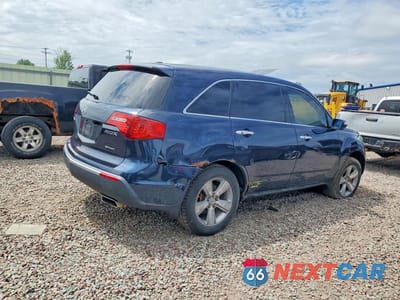 Trzecie zdjęcie samochodu z tyłu: 2011 ACURA MDX VIN:2HNYD2H2XBH518604 - miniatura
