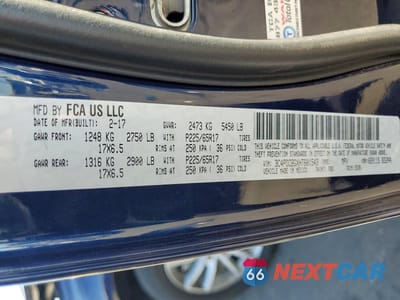 Zdjęcie 13 z 13 samochodu: 2017 DODGE JOURNEY SXT VIN:3C4PDCBGXHT601543 - miniatura