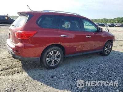 Trzecie zdjęcie samochodu z tyłu: 2017 NISSAN PATHFINDER SL VIN:5N1DR2MM2HC654374 - miniatura