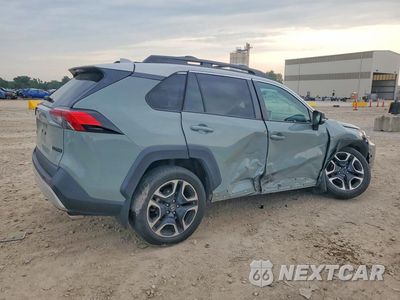 Trzecie zdjęcie samochodu z tyłu: 2019 TOYOTA RAV4 ADVENTURE VIN:2T3J1RFV2KW032469 - miniatura
