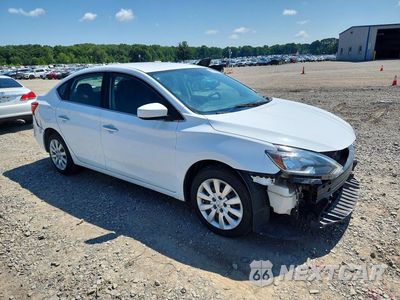 Czwarte zdjęcie samochodu z boku: 2018 NISSAN SENTRA S VIN:3N1AB7APXJY335280 - miniatura