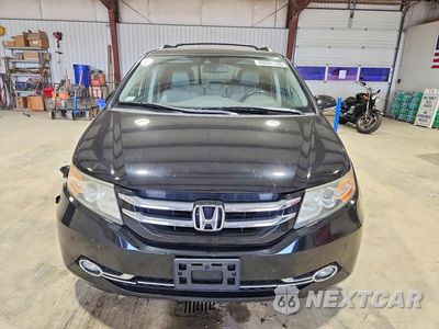 Piąte zdjęcie samochodu w środku: 2014 HONDA ODYSSEY TOURING VIN:5FNRL5H94EB108614 - miniatura
