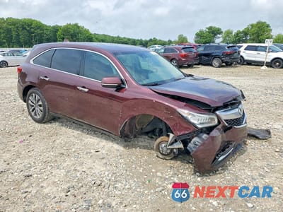 Czwarte zdjęcie samochodu z boku: 2015 ACURA MDX TECHNOLOGY VIN:5FRYD3H43FB005136 - miniatura