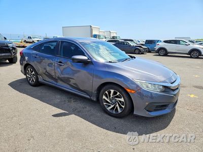 Czwarte zdjęcie samochodu z boku: 2016 HONDA CIVIC EX VIN:2HGFC2F78GH575147 - miniatura