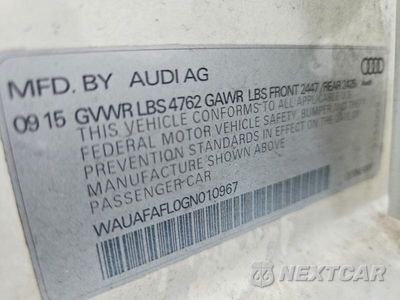 Zdjęcie 13 z 13 samochodu: 2016 AUDI A4 PREMIUM S-LINE VIN:WAUAFAFL0GN010967 - miniatura
