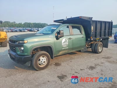 2021 CHEVROLET SILVERADO C3500 DUMP TRUCK 1GB4WREY5MF311532 - główne zdjęcie licytacji z USA - miniatura