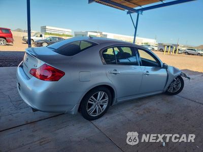Trzecie zdjęcie samochodu z tyłu: 2015 INFINITI Q40 BASE VIN:JN1CV6AR1FM524454 - miniatura
