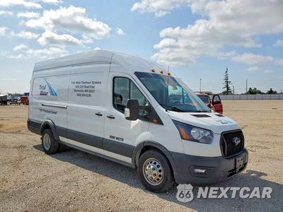 Czwarte zdjęcie samochodu z boku: 2024 FORD TRANSIT T-350 HD DELIVERY VAN VIN:1FTBF4U89RKA03883 - miniatura