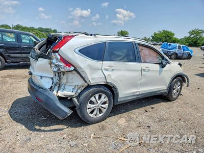 Trzecie zdjęcie samochodu z tyłu: 2014 HONDA CR-V EXL VIN:5J6RM3H77EL025007 - miniatura