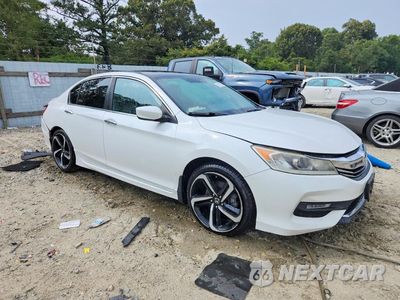 Czwarte zdjęcie samochodu z boku: 2016 HONDA ACCORD SPORT VIN:1HGCR2F5XGA102042 - miniatura