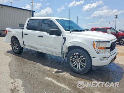 Czwarte zdjęcie samochodu z boku: 2021 FORD F150 SUPERCREW VIN:1FTEW1CP8MKE39198 - miniatura