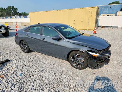 Czwarte zdjęcie samochodu z boku: 2024 HYUNDAI ELANTRA SEL VIN:KMHLS4DG5RU754132 - miniatura
