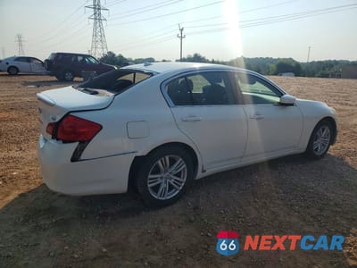 Trzecie zdjęcie samochodu z tyłu: 2011 INFINITI G25 SEDAN BASE VIN:JN1DV6APXBM831098 - miniatura