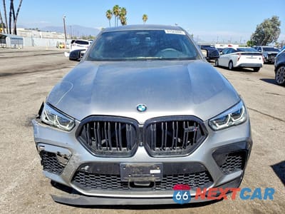 Piąte zdjęcie samochodu w środku: 2021 BMW X6 M/M COMPETITION VIN:5YMCY0C00M9E86449 - miniatura