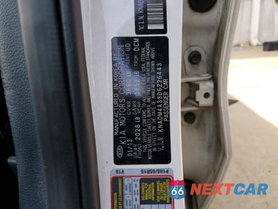 Zdjęcie 12 z 12 samochodu: 2013 KIA RIO LX VIN:KNADM4A33D6226443 - miniatura