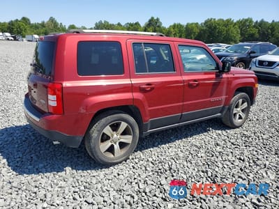 Trzecie zdjęcie samochodu z tyłu: 2017 JEEP PATRIOT LATITUDE VIN:1C4NJRFBXHD179250 - miniatura