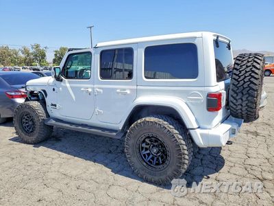 Drugie zdjęcie samochodu z przodu: 2022 JEEP WRANGLER UNLIMITED SAHARA VIN:1C4HJXEG9NW121676 - miniatura