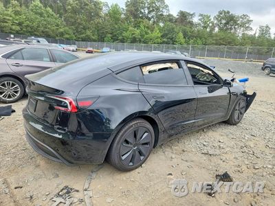 Trzecie zdjęcie samochodu z tyłu: 2026 TESLA MODEL 3 VIN:5YJ3E1EB2TF179761 - miniatura