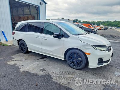 Czwarte zdjęcie samochodu z boku: 2025 HONDA ODYSSEY SPORT-L VIN:5FNRL6H70SB056172 - miniatura