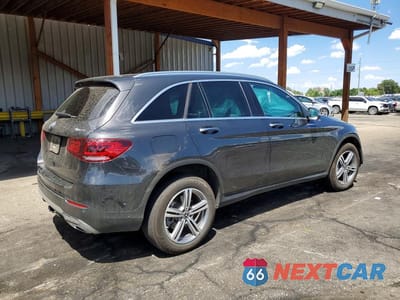 Trzecie zdjęcie samochodu z tyłu: 2021 MERCEDES-BENZ GLC 300 4MATIC VIN:W1N0G8EB5MV323739 - miniatura