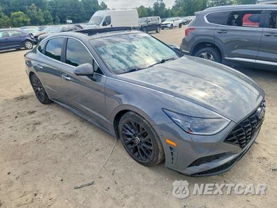 Czwarte zdjęcie samochodu z boku: 2022 HYUNDAI SONATA LIMITED VIN:KMHL34J25NA179175 - miniatura
