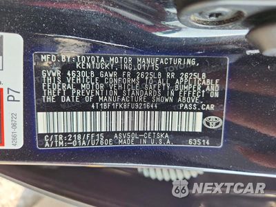 Zdjęcie 12 z 12 samochodu: 2015 TOYOTA CAMRY SE VIN:4T1BF1FK8FU921644 - miniatura