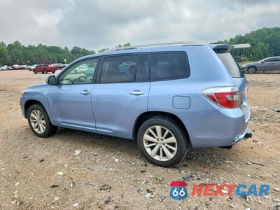 Drugie zdjęcie samochodu z przodu: 2008 TOYOTA HIGHLANDER HYBRID VIN:JTEEW41A082003950 - miniatura