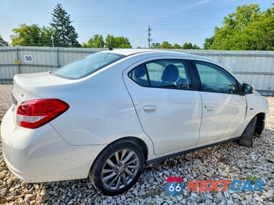 Trzecie zdjęcie samochodu z tyłu: 2020 MITSUBISHI MIRAGE G4 SE VIN:ML32F4FJ6LHF13151 - miniatura