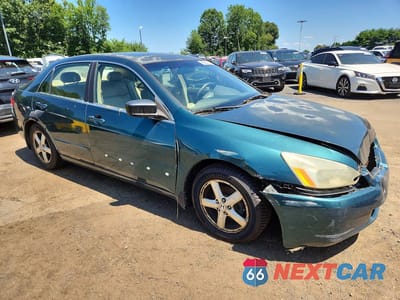Czwarte zdjęcie samochodu z boku: 2003 HONDA ACCORD EX VIN:JHMCM56733C065249 - miniatura
